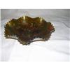 Image 1 : Northwood Wishbone / Ruffles & Rings Green Bowl#2309447