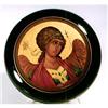 Image 1 : Russian lacquer circular box "winged angel #2318835