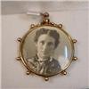 Image 1 : Gold Double-Sided Photo Locket. #2319048