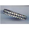 Image 1 : 2 layer Rhinestone Bracelet #2319096
