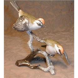 ROSENTHAL Bird FIGURINE - 2 Birds on BRANCH - #2319141