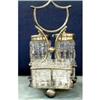 Image 1 : CASTER Set CUT Glass - CONDIMENT Set - #2319168