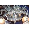 Image 1 : GARGOYLES FIGURES BRONZE CHANDELIER  #2319411