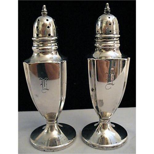 MFH Sterling Silver Salt and Pepper Shakers 2325949