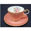 Image 1 : AYNSLEY China CUP&SAUCER- Peach Color #2326031