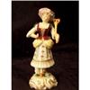 Image 1 : Small Porcelain Woman Figurine With Sevres Mark#2326259