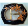 Image 1 : ART DECO CLOISONNE ENAMEL BUCKLE #2326317