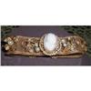 Image 1 : Florenza Shell Cameo Wide Mesh Bracelet #2326350