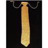 Image 1 : Whiting & Davis Gold Mesh Neck Tie Necklace #2326649