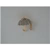 Image 1 : Butler & Wilson Rhinestone Umbrella Brooch #2326892