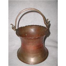 French Copper Pot Hand Made 19th Century #2338583