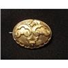Image 1 : LOVELY VICTORIAN GOLD TOP BROOCH #2338668