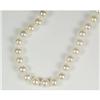 Image 1 : GENUINE PEARL NECKLACE GOLD CLASP #2338841