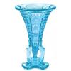 Image 1 : Ice Blue Art Deco Machine Age Rocket Vase #2338991