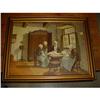 Image 1 : Oil on canvas Maids at work signed  HL #2339261