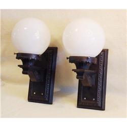 Pair exterior sconces #2339347