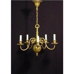 Brass chandelier #2339348