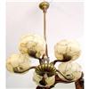 Image 1 : Art  Nouveau 5L chandelier  #2339414