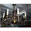 Image 1 : Dutch   Bronze  chandelier #2339424
