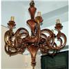 Image 1 : Large French Empire Bronze cast Chandelier  #2339440