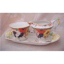 Chintz mini sugar & creamer set #2348919