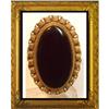 Image 1 : HUGE Edwardian Brass Onyx buckle gothic RING #2348964