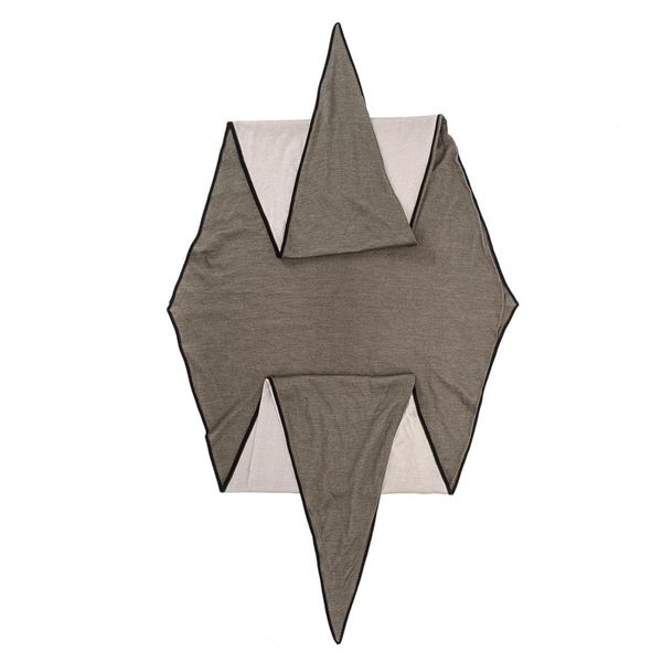 Hermes Grey Losange Silk Scarf