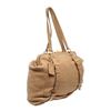 Image 2 : Prada Beige Cervo Leather Buckle Tote Bag