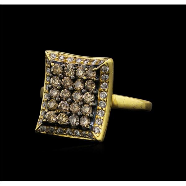 1.00 ctw Diamond Ring - 14KT Yellow Gold