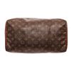 Image 4 : Louis Vuitton Brown Speedy 35cm Satchel Bag