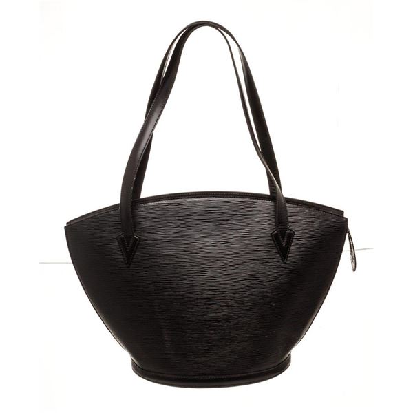 Louis Vuitton Black St. Jacques GM Tote Bag