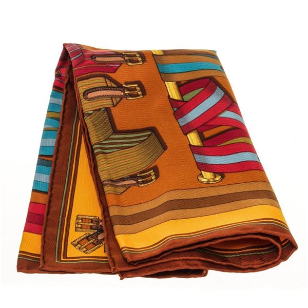 Hermes Multicolor Musee Vivant Scarf