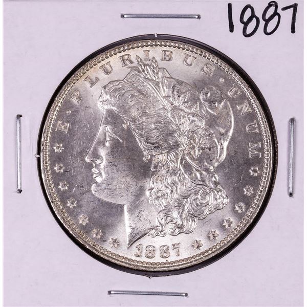 1887 $1 Morgan Silver Dollar Coin