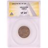 Image 1 : 1913-S Type 2 Buffalo Nickel Coin ANACS VF20