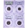 Image 1 : Lot of (4) Miscellaneous U.S. Proof and SMS Coins PCGS Graded