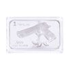 Image 1 : 1 Troy Ounce .999 Fine Silver Art Bar