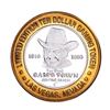 Image 2 : .999 Silver Sam's Town Las Vegas, Nevada $10 Limited Edition Casino Gaming Token