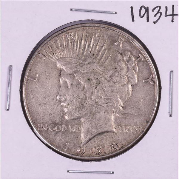 1934 $1 Peace Silver Dollar Coin