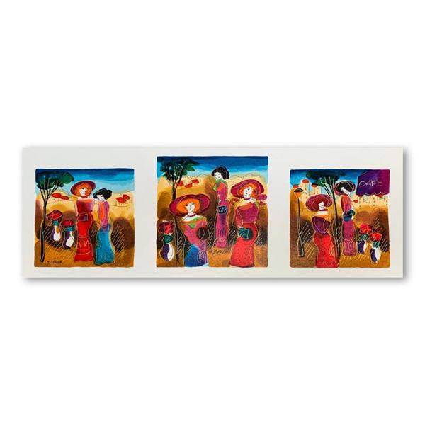 Moshe Leider Limited Edition Serigraph On Paper