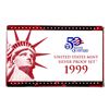 Image 1 : 1999-S United States Mint Silver Proof (9) Coin Set