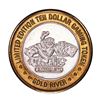 Image 1 : .999 Fine Silver Gold River Laughlin, Nevada $10 Limited Edition Gaming Token