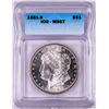 Image 1 : 1881-S $1 Morgan Silver Dollar Coin ICG MS67