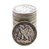 Image 2 : Roll of (20) Assorted Date Walking Liberty Half Dollar Coins Circulated