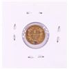 Image 2 : 1856 Type 2 $1 Indian Princess Head Gold Dollar Coin with Filled with Hole
