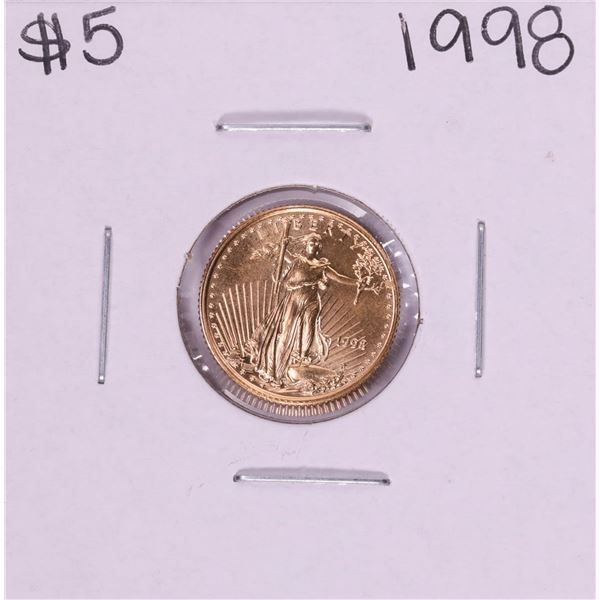 1998 $5 American Gold Eagle Coin