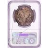 Image 2 : 1885-O $1 Morgan Silver Dollar Coin NGC MS64 Nice Toning Cracked Slab