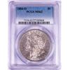Image 1 : 1884-O $1 Morgan Silver Dollar Coin PCGS MS62