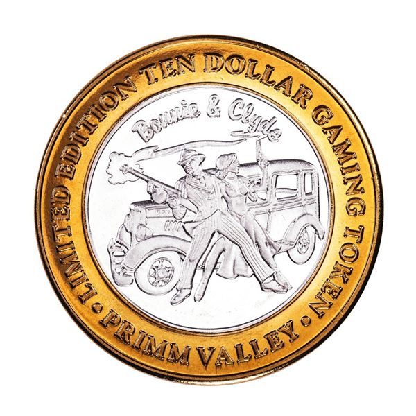 .999 Silver Primm Valley Resort & Casino Primm, NV $10 Limited Edition Gaming Token