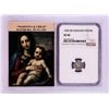 Image 1 : 1545 KB Hungary Denar 'Madonna and Child' Coin NGC XF40 With Story Box