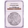Image 1 : 2014-W $1 Proof American Silver Eagle Coin NGC PF70 Ultra Cameo